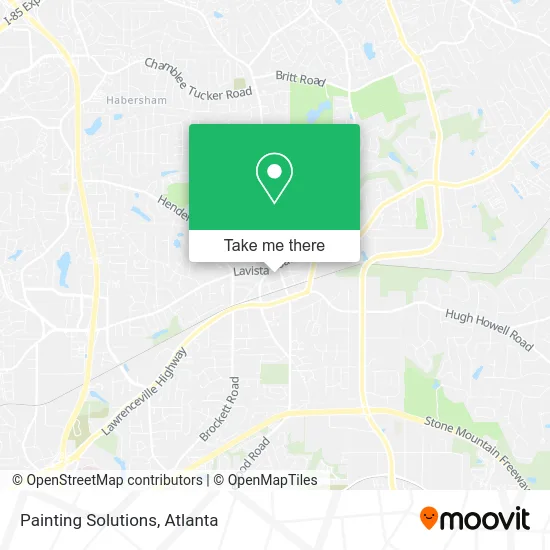 Mapa de Painting Solutions