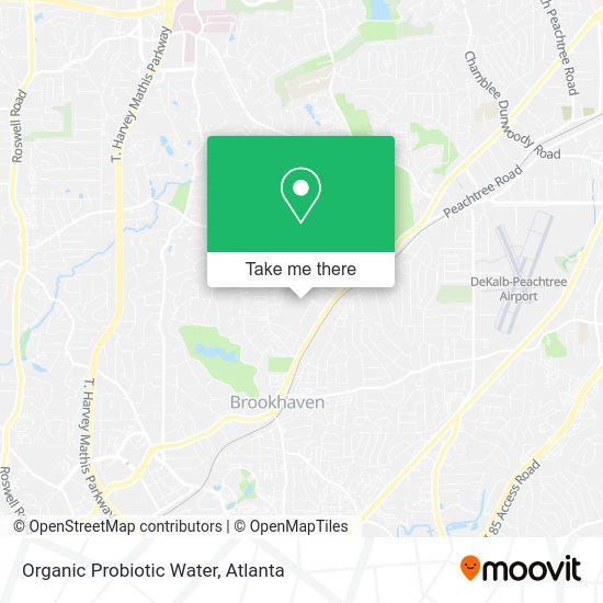 Organic Probiotic Water map