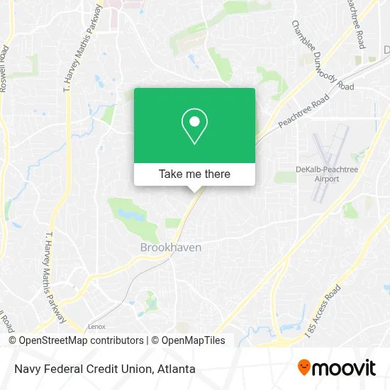 Navy Federal Credit Union map