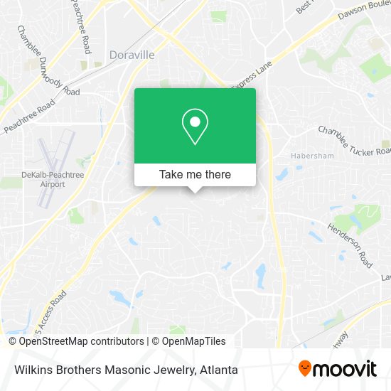 Wilkins Brothers Masonic Jewelry map