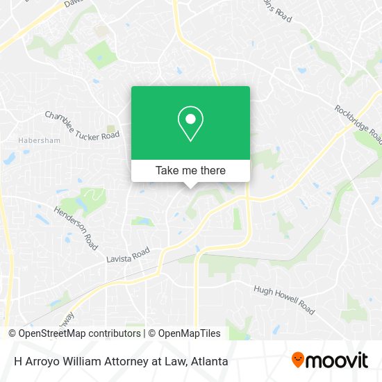 Mapa de H Arroyo William Attorney at Law