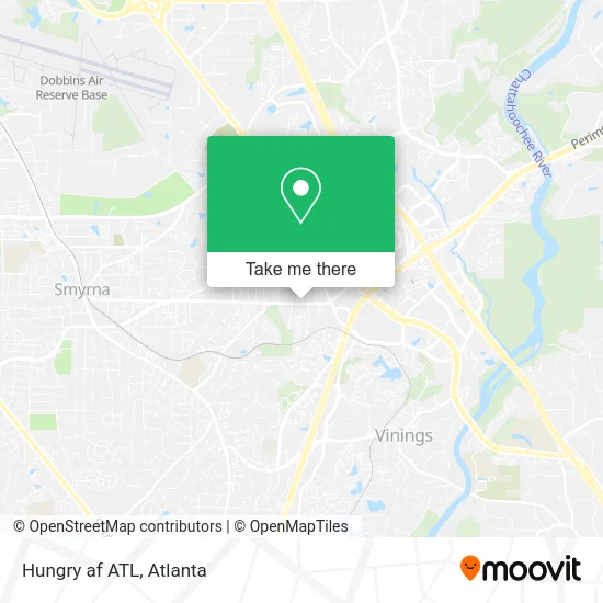 Hungry af ATL map