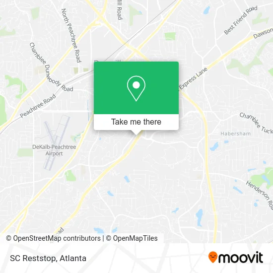 Mapa de SC Reststop