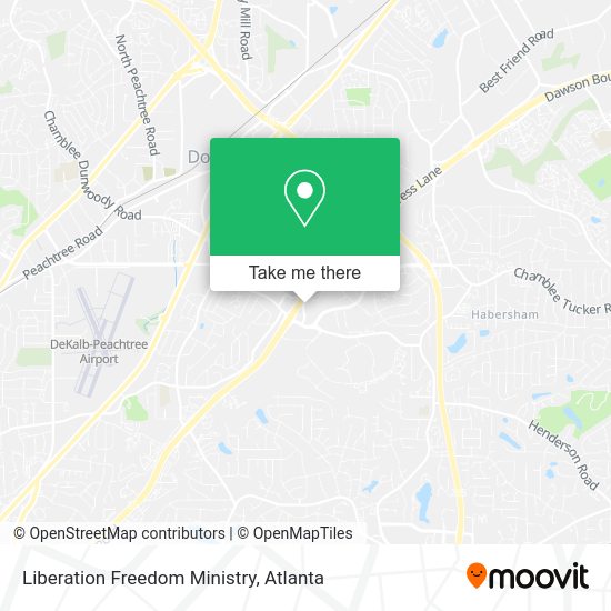 Mapa de Liberation Freedom Ministry