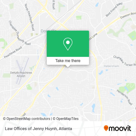 Law Offices of Jenny Huynh map