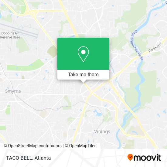 TACO BELL map