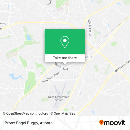 Mapa de Bronx Bagel Buggy