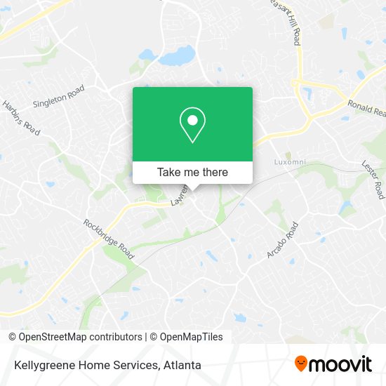 Kellygreene Home Services map
