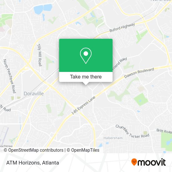 Mapa de ATM Horizons