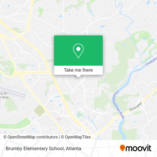 Brumby Elementary School map