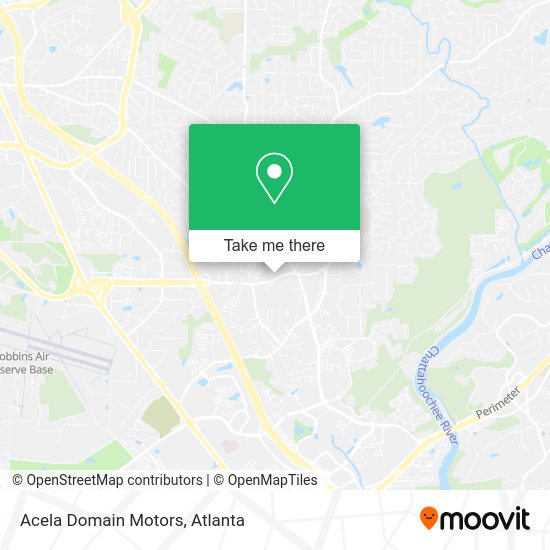 Acela Domain Motors map