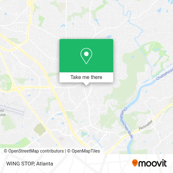WING STOP map