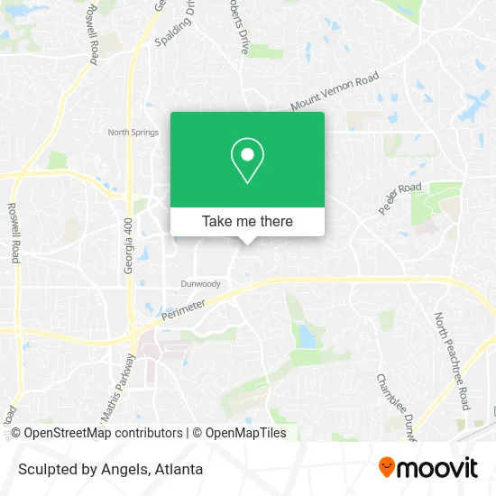 Sculpted by Angels map