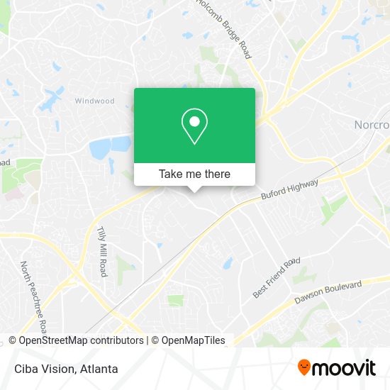 Mapa de Ciba Vision