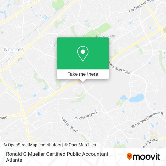 Mapa de Ronald G Mueller Certified Public Accountant