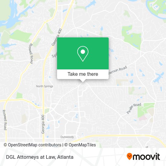 DGL Attorneys at Law map
