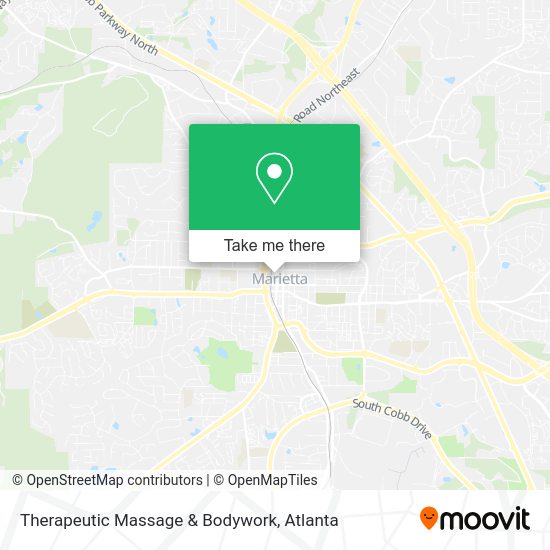 Therapeutic Massage & Bodywork map