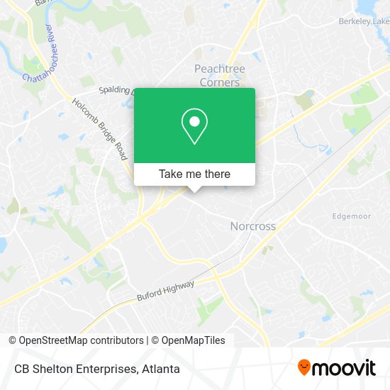 CB Shelton Enterprises map
