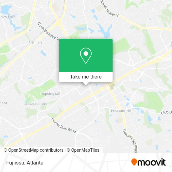 Fujiissa map