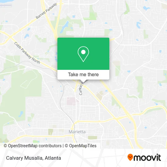 Mapa de Calvary Musalla