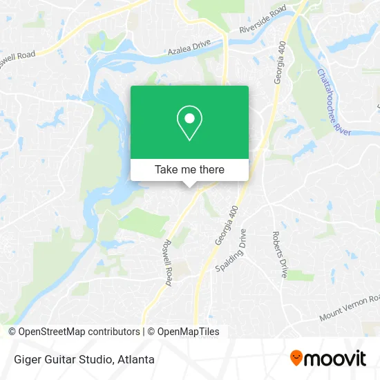 Giger Guitar Studio map