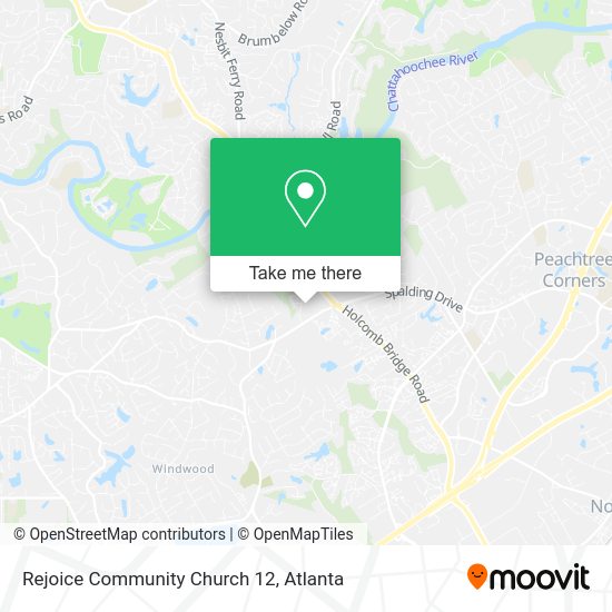 Rejoice Community Church 12 map
