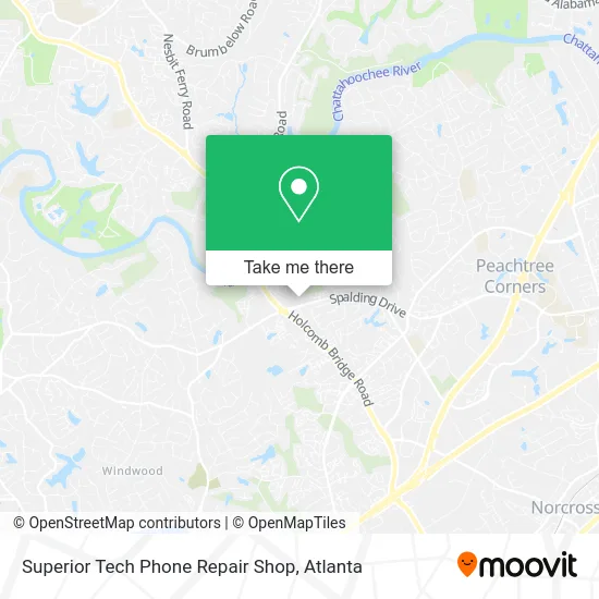 Superior Tech Phone Repair Shop map