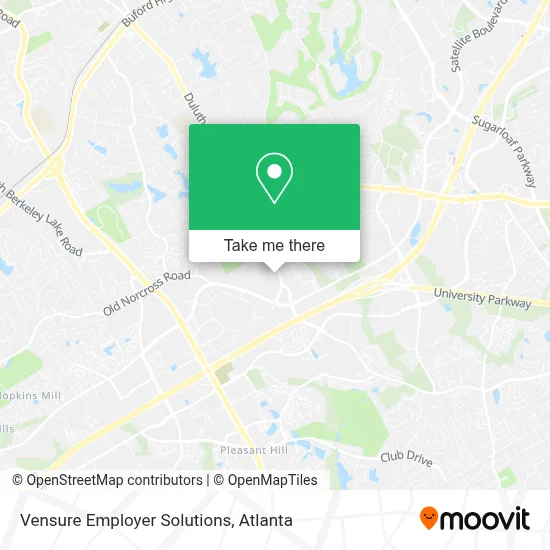 Vensure Employer Solutions map