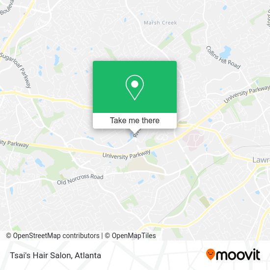 Mapa de Tsai's Hair Salon