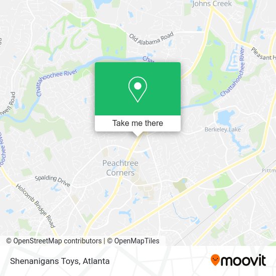 Mapa de Shenanigans Toys