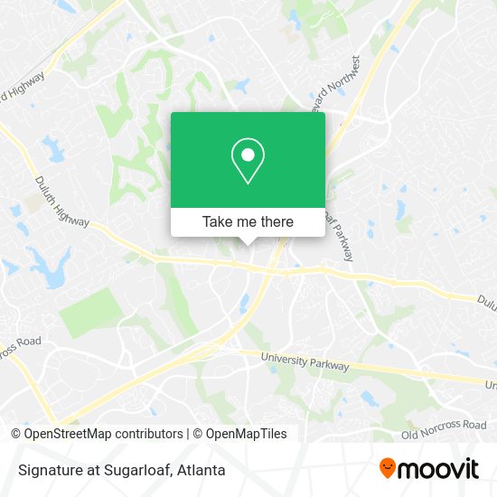 Signature at Sugarloaf map