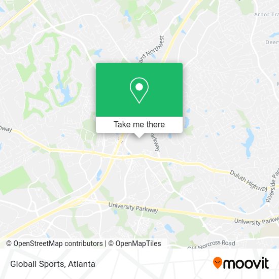 Mapa de Globall Sports