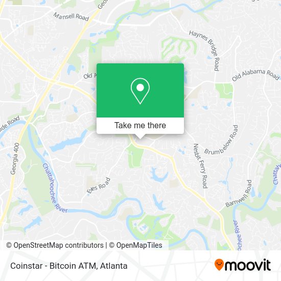 Coinstar - Bitcoin ATM map