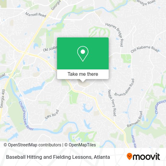 Mapa de Baseball Hitting and Fielding Lessons