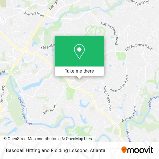 Mapa de Baseball Hitting and Fielding Lessons