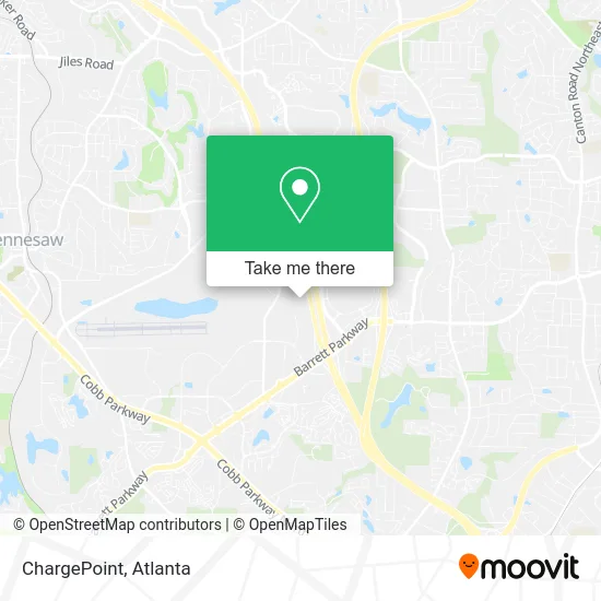 ChargePoint map