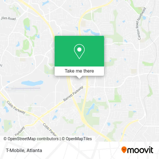 T-Mobile map