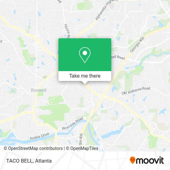 TACO BELL map