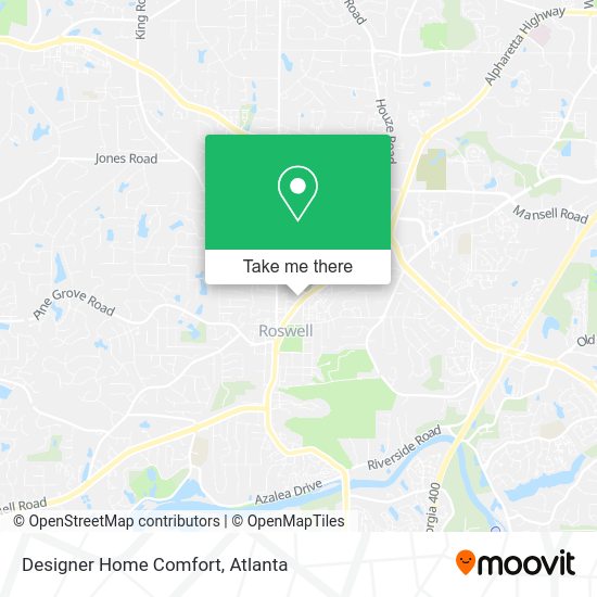 Designer Home Comfort map