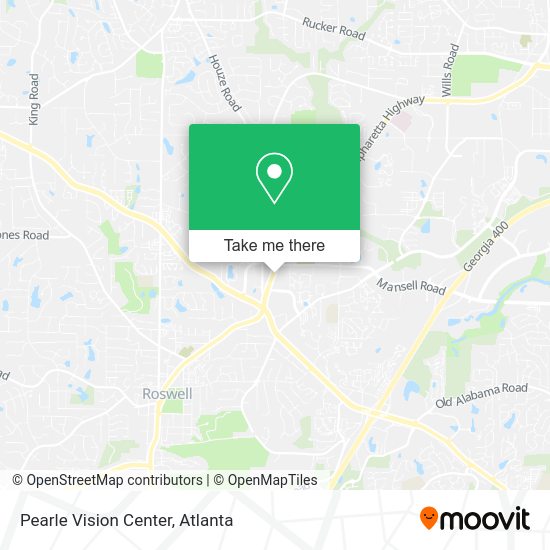 Pearle Vision Center map