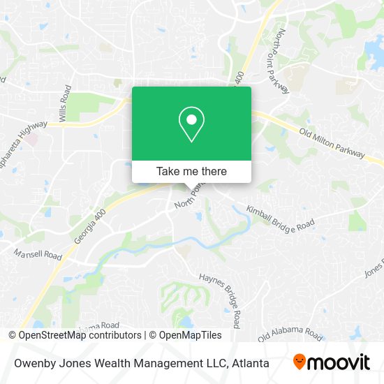 Owenby Jones Wealth Management LLC map