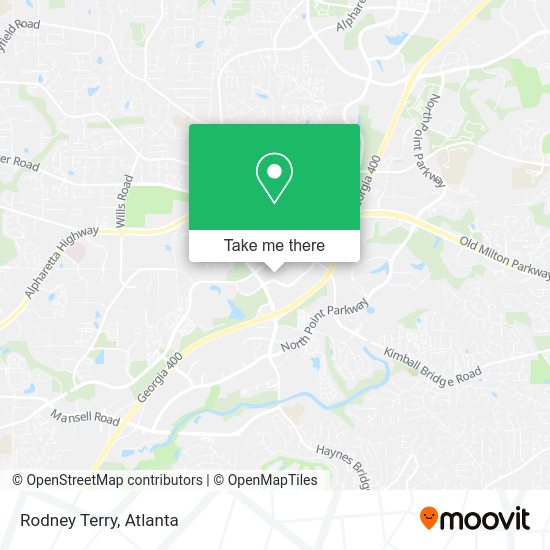 Mapa de Rodney Terry
