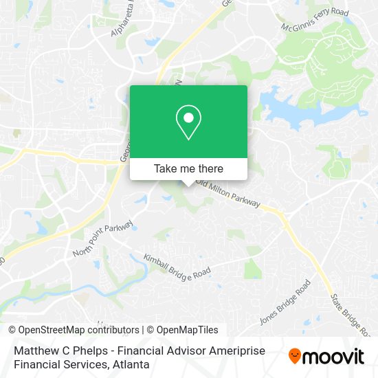Matthew C Phelps - Financial Advisor Ameriprise Financial Services map