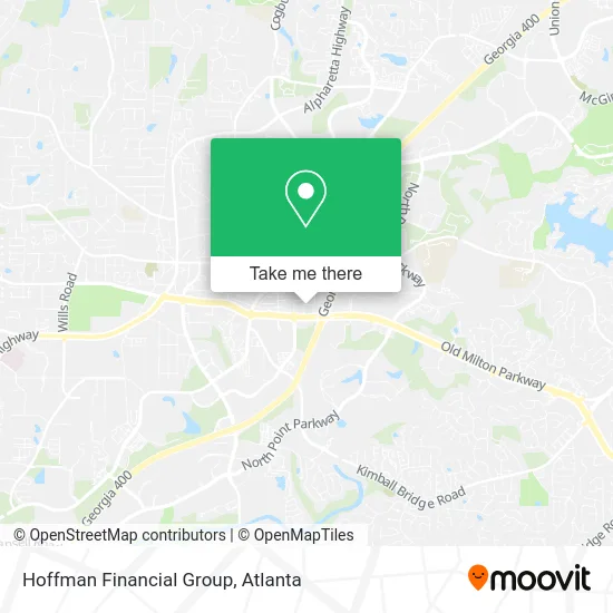 Hoffman Financial Group map