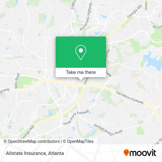 Mapa de Allstate Insurance