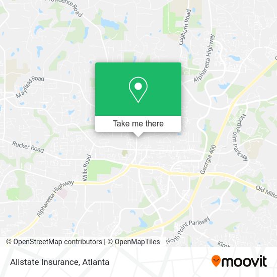Mapa de Allstate Insurance