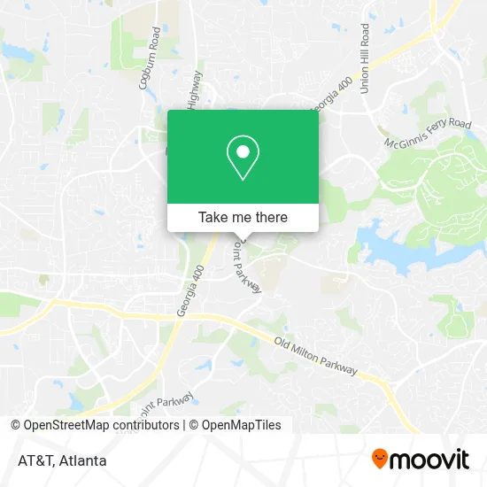 AT&T map