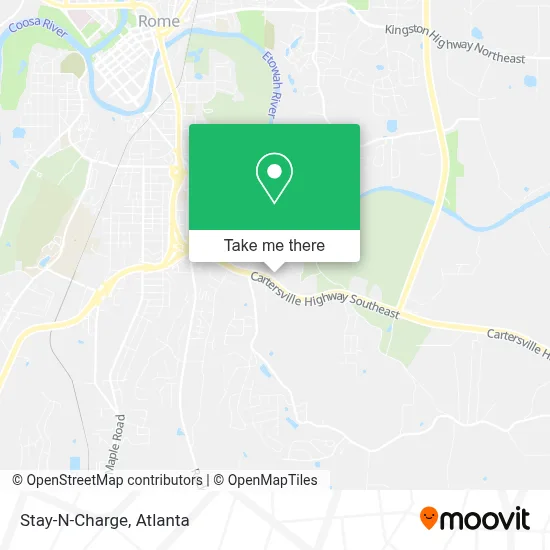 Stay-N-Charge map