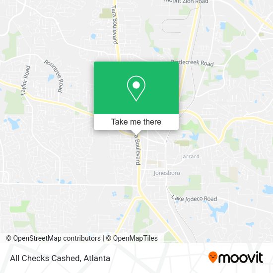 All Checks Cashed map