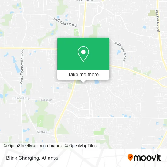 Mapa de Blink Charging